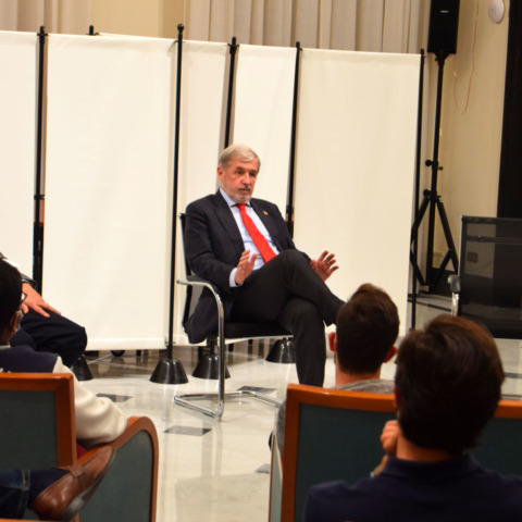 Incontro col Sindaco di Genova Marco Bucci