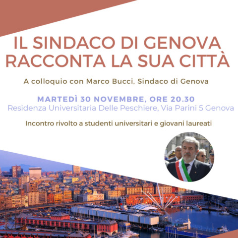 Incontro col Sindaco di Genova Marco Bucci