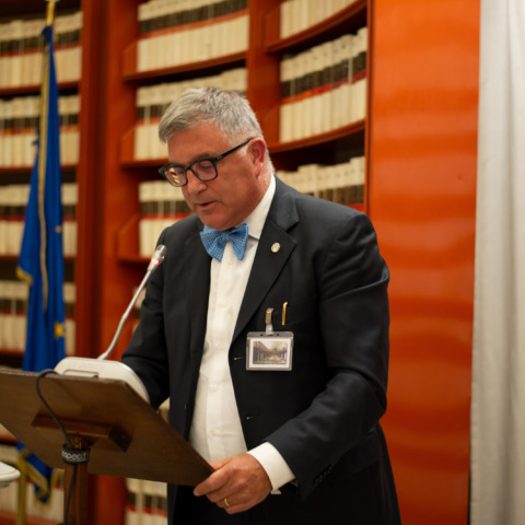 Giuseppe Ghini, presidente della Fondazione Rui