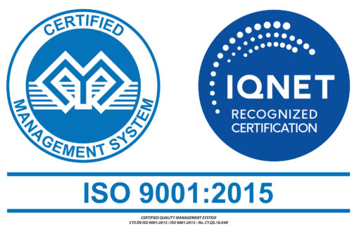 Certificazione UNI EN ISO 9001 IQNET Certificazione UNI EN ISO 9001 IQNET
